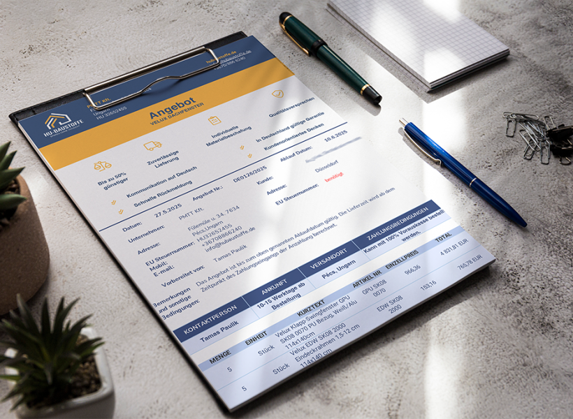 A4 clipboard mockup 1024